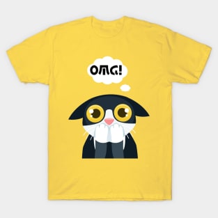 Cat OMG T-Shirt